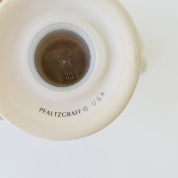 Snowman Salt & Pepper Shakers, Pfaltzgraff Winterberry Christmas Stoneware - Picture 9 of 10